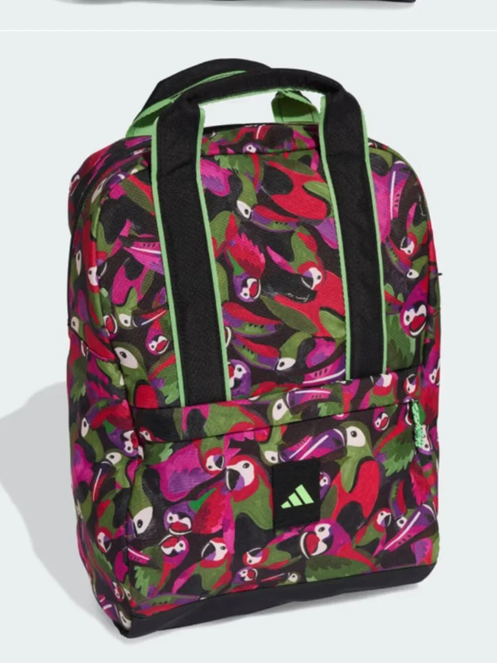 Adidas x Farm Rio Tropical Print Backpack Purple Black